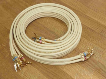 Van den Hul Teatrack Speaker Cable Bi Amped (4 to 4) 1.5m Pair Spade to Spade