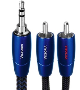 Audioquest Victoria 3.5mm Male - RCA Interconnect